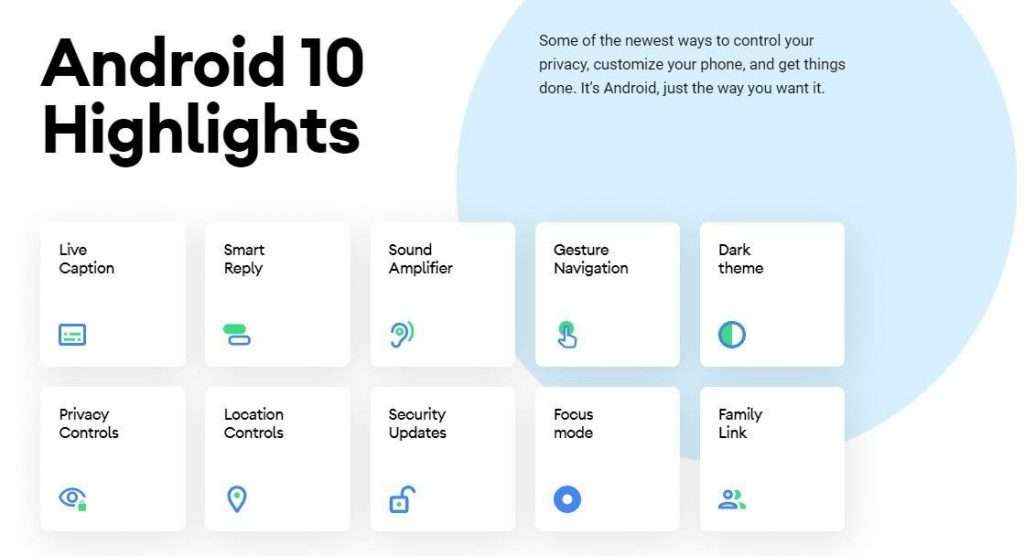 اندرويد 10 - اندرويد كيو Android 10 Q