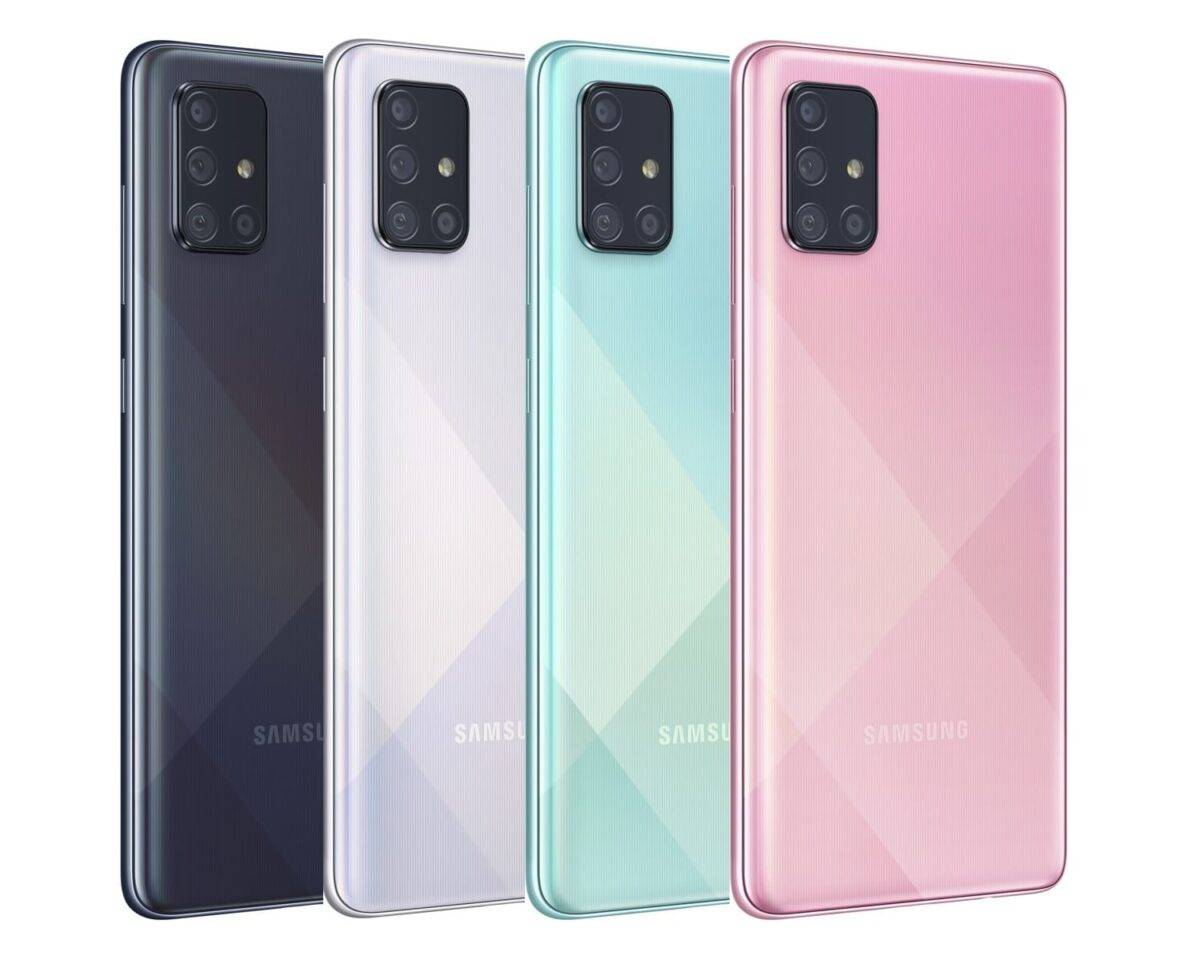 ألوان Samsung A71