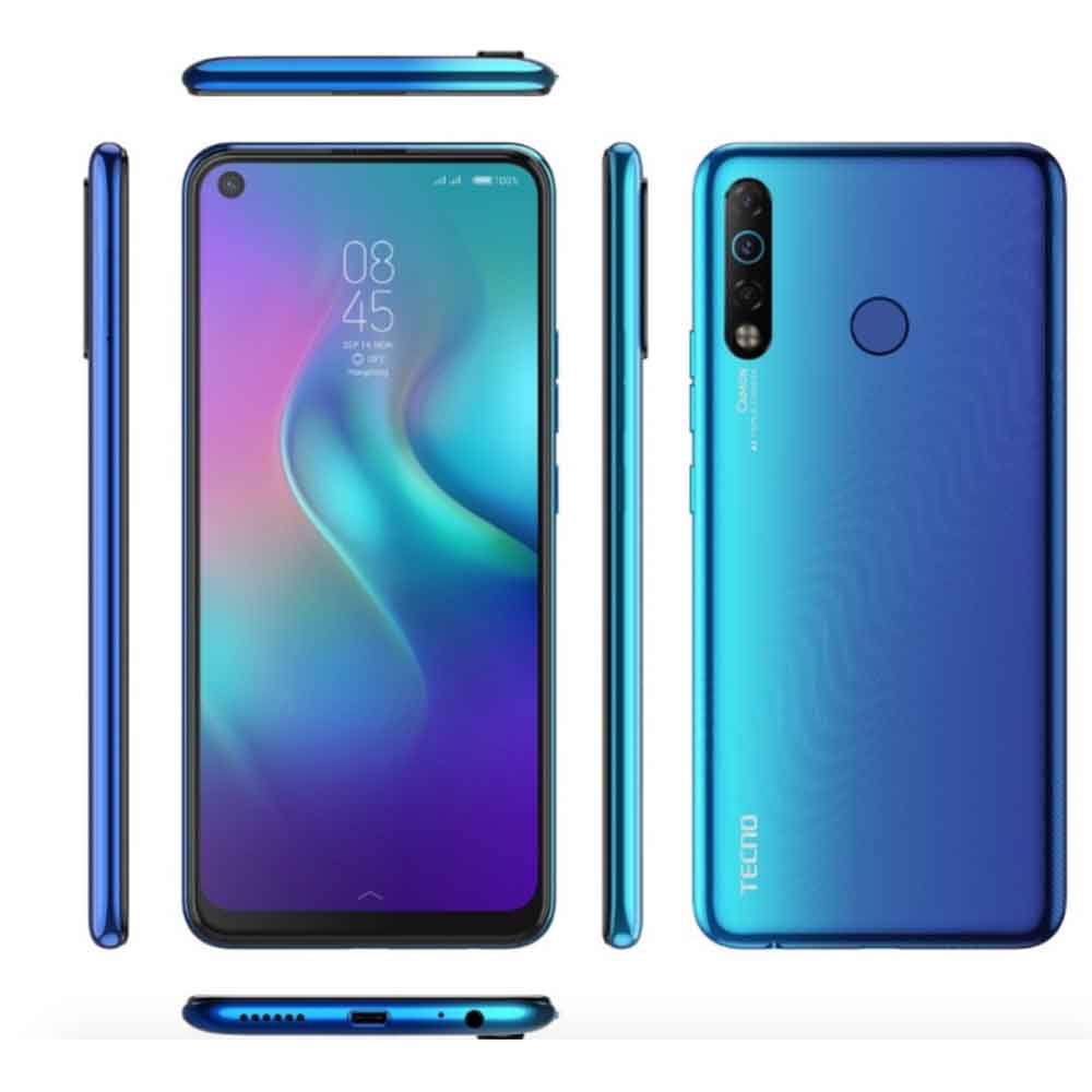 سُمك وأبعاد Tecno Camon 12 Air
