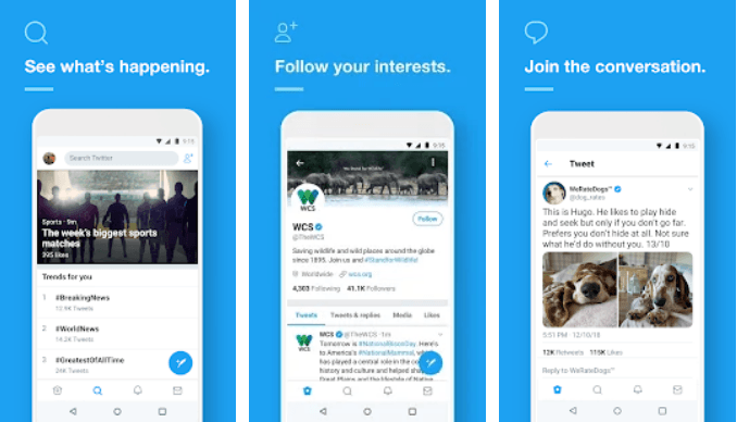 تحميل تطبيق تويتر - تنزيل Twitter