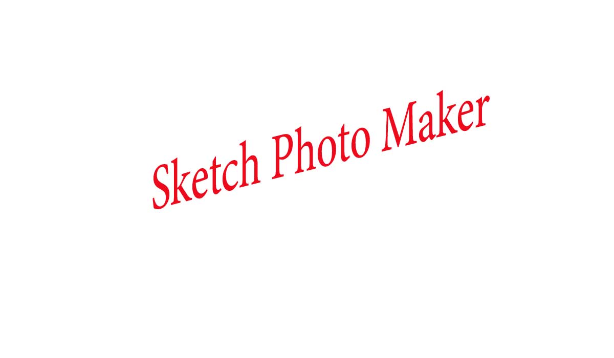 Sketch Photo Maker