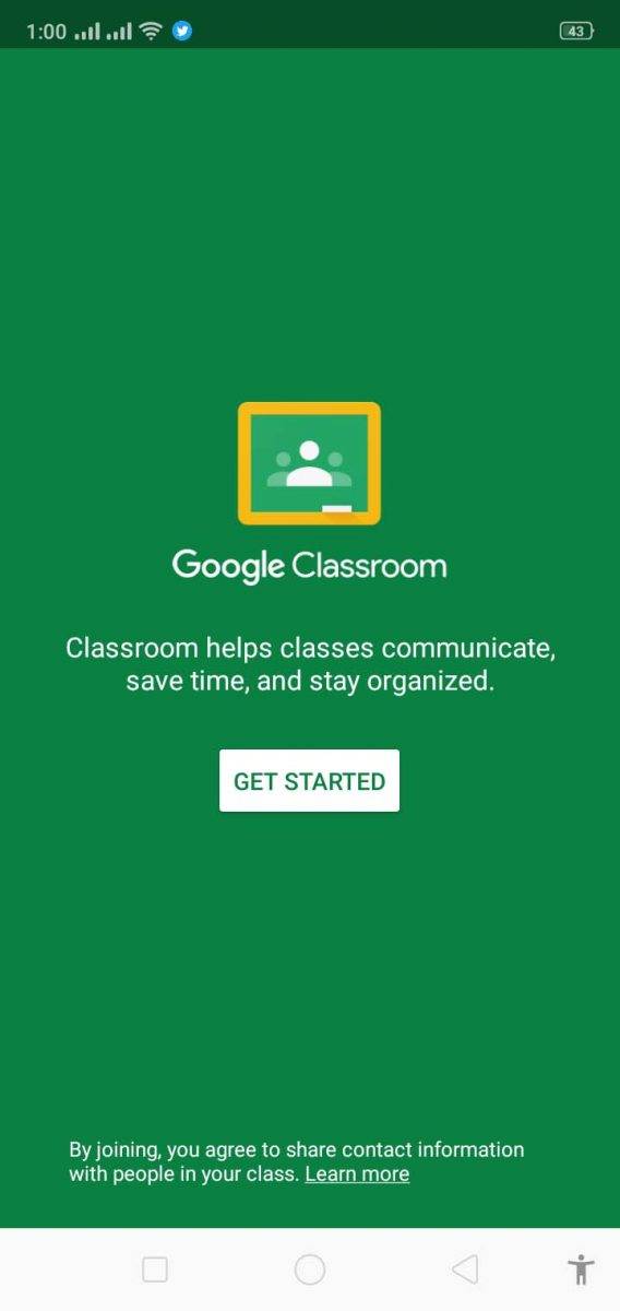 بداية البرنامج