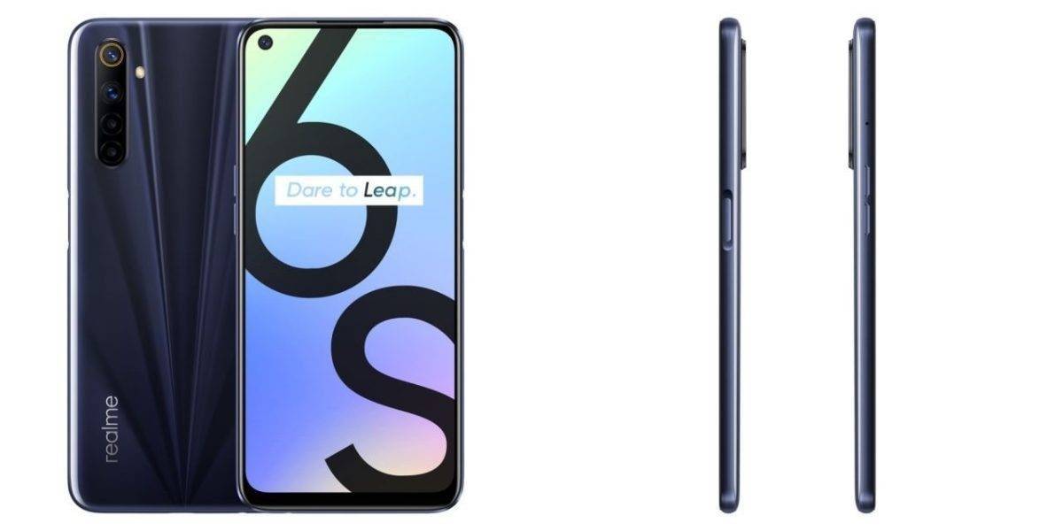 تصميم Realme 6s