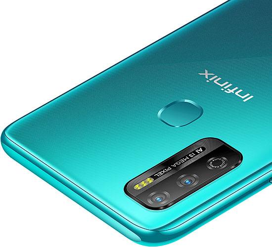 كاميرات Infinix Hot 9 Play الخلفية