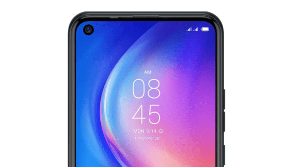 تصميم الثقب الخاص بـ TECNO Spark 5