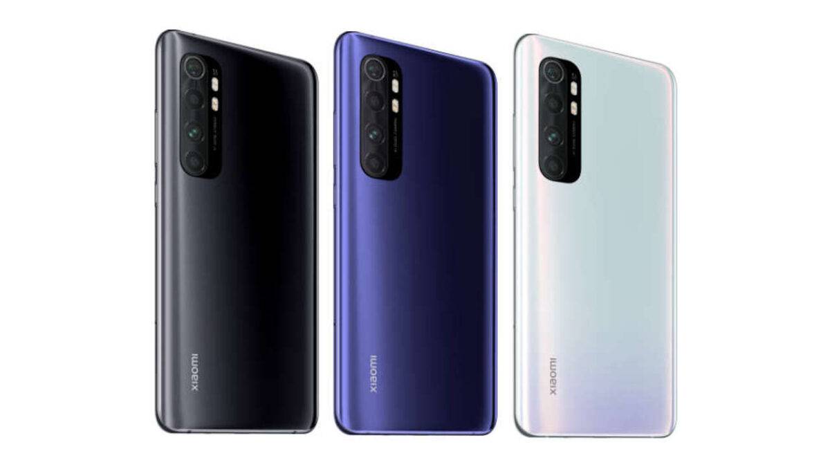 ألوان Xiaomi Mi Note 10 LIte