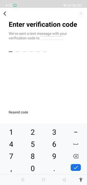 كتابة الكود في تطبيق line
