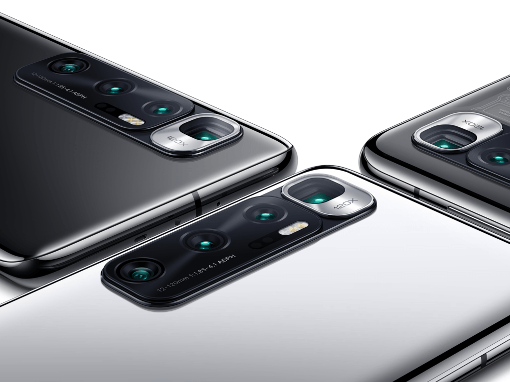 كاميرات Xiaomi Mi 10 Ultra الخلفية