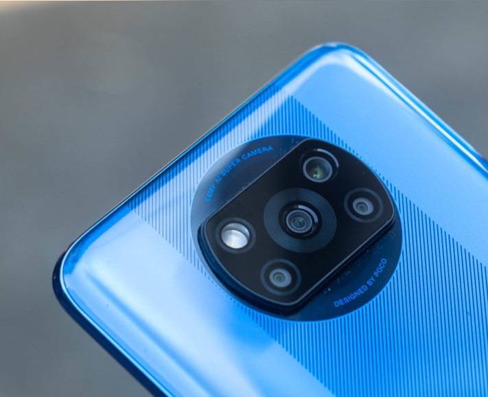 كاميرات Xiaomi Poco X3 NFC الخلفية