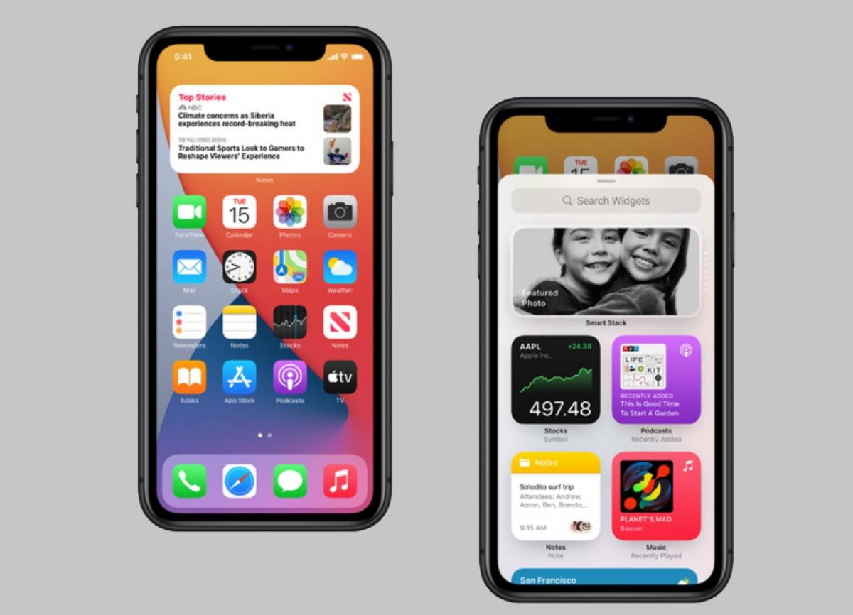 iOS 14 للايفون