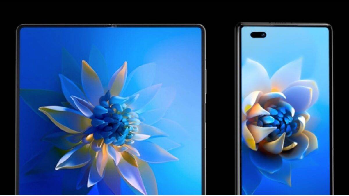 شاشة Huawei Mate X2 قبل و بعد الطي
